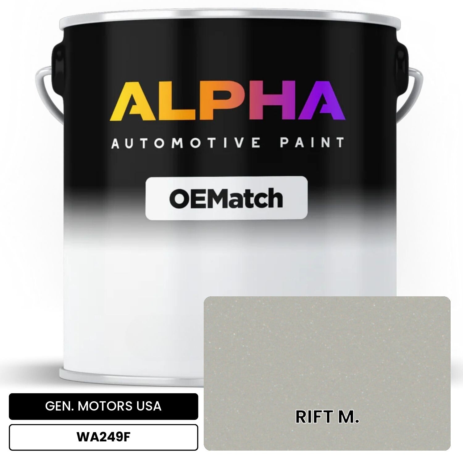 GEN. MOTORS USA RIFT M. WA249F OEMatch Basecoat