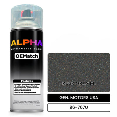 GEN. MOTORS USA RUSK GRAY M. 96-767U | OEMatch Automotive Spraycan