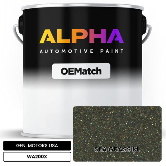 GEN. MOTORS USA  WA200X OEMatch Basecoat