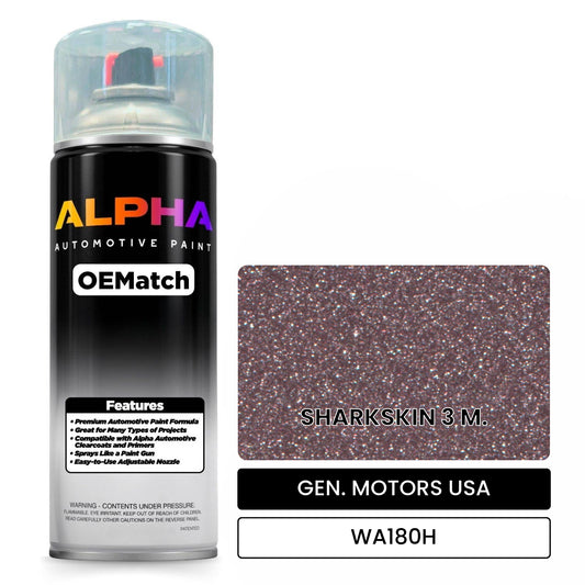 GEN. MOTORS USA SHARKSKIN 3 M. WA180H OEMatch Spraycan