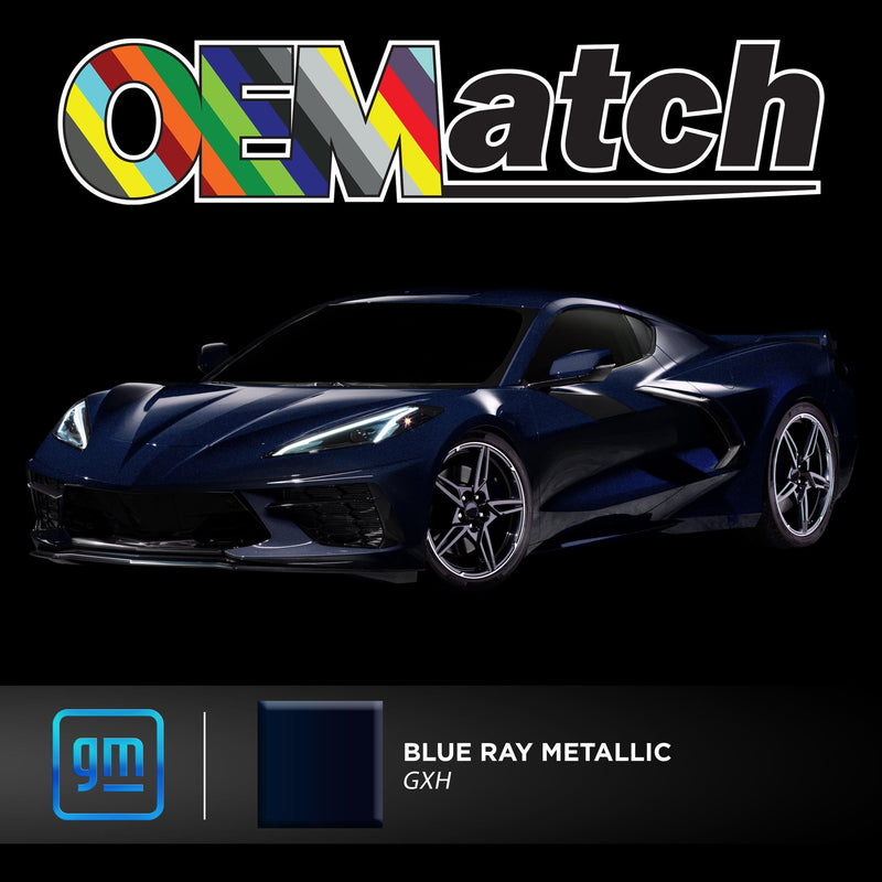 GM Blue Ray Metallic | OEM Drop-In Pigment - The Spray Source - Alpha Pigments