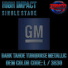 GM Dark Tahoe Turquoise Metallic | L / 3630 | 1967 | OEM High Impact Series Single Stage - The Spray Source - Tamco Paint Manufacturing