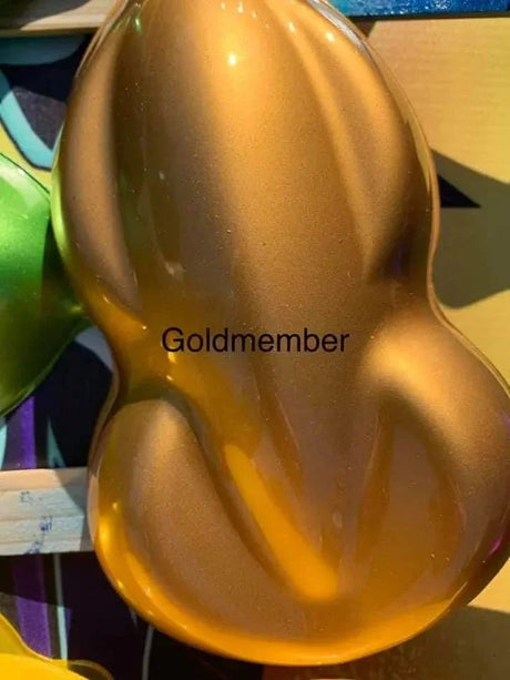 #101 One-Off Custom Color - Goldmember Metallic Basecoat   - Custom Color -CLEARANCE