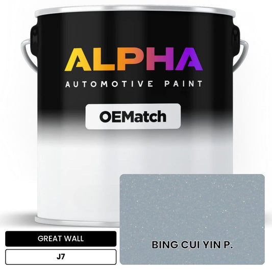 GREAT WALL BING CUI YIN P. J7 OEMatch Basecoat