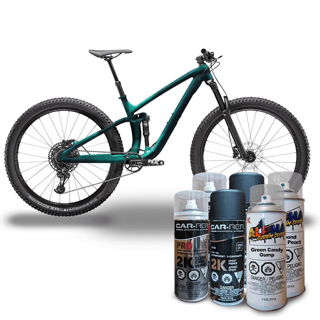 Gump Green Bike Paint Kit - The Spray Source - Alpha Pigments