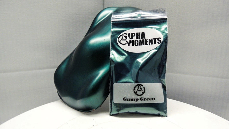 Gump Green Dry Pearl Pigment - The Spray Source - Alpha Pigments