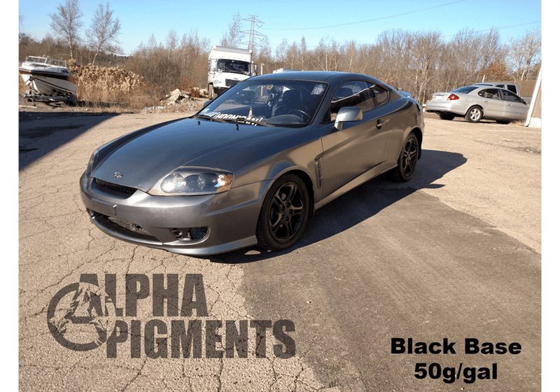 Gunpowder Gray Car Kit (Black Ground Coat) - The Spray Source - Alpha Pigments