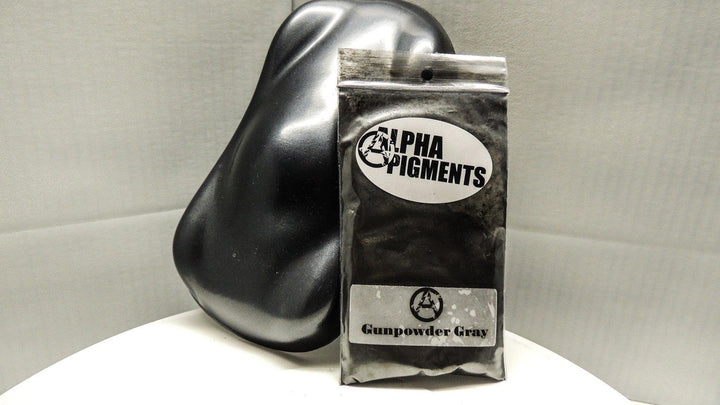 Gunpowder Gray Dry Pearl Pigment - The Spray Source - Alpha Pigments