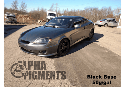 Gunpowder Gray Medium Car Kit (Black Ground Coat) - The Spray Source - Alpha Pigments