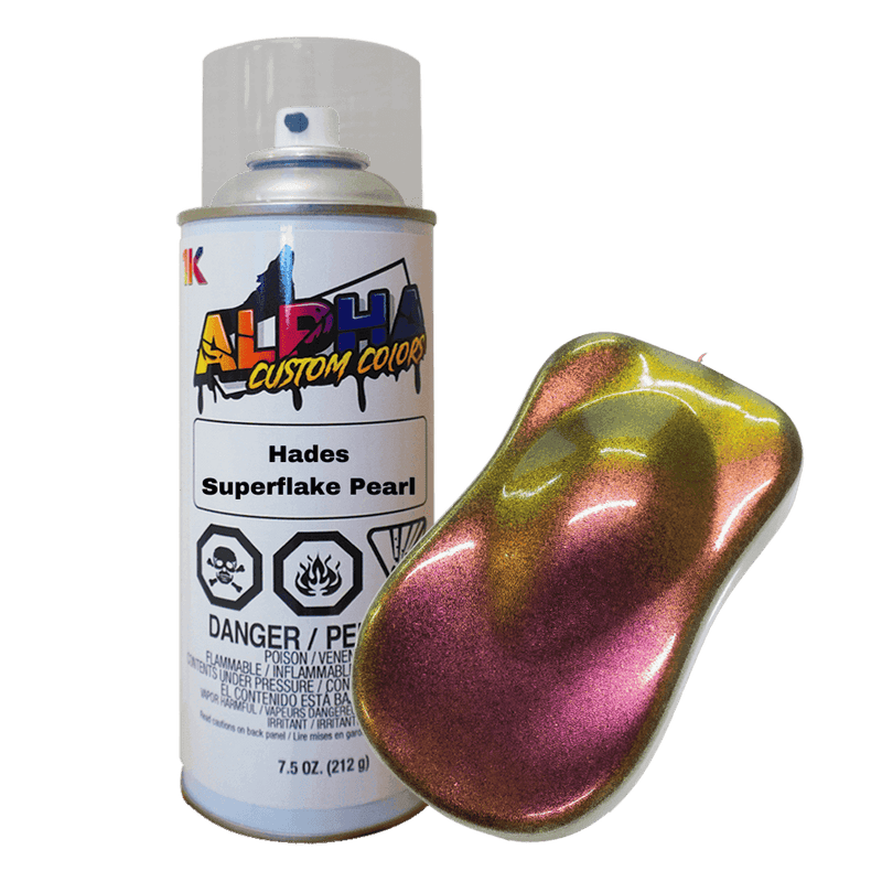 Hades Superflake Bike Paint Kit - The Spray Source - Alpha Pigments