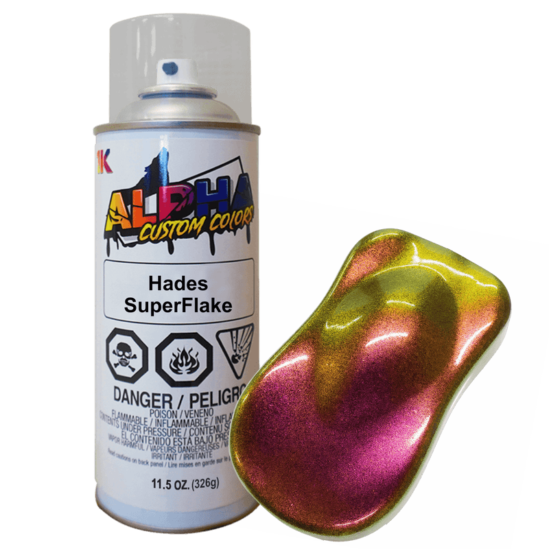 Hades Superflake Pearl Spray Can Midcoat - The Spray Source - Alpha Pigments