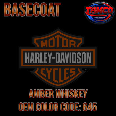 Harley Davidson Amber Whiskey | 645 | 2014-2016 | OEM Basecoat - The Spray Source - Tamco Paint Manufacturing
