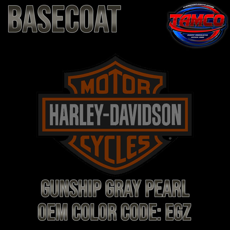 Harley Davidson Gunship Gray Pearl | EGZ | 2018 | OEM Basecoat - The Spray Source - Tamco Paint Manufacturing