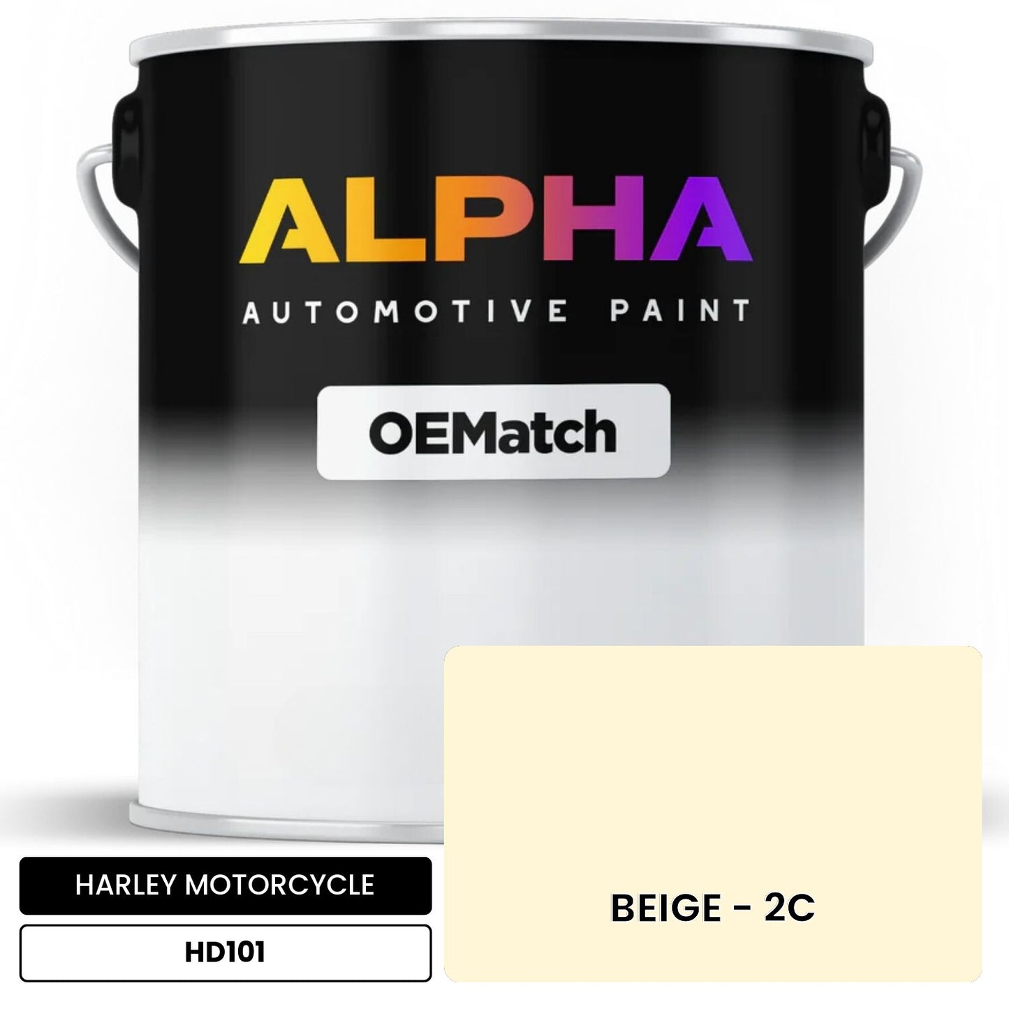 HARLEY MOTORCYCLE  HD101 OEMatch Basecoat