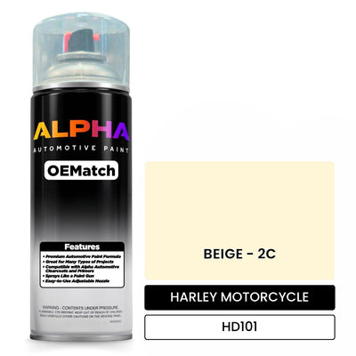 Harley-Davidson Beige 2C HD101 | OEMatch Spray Can