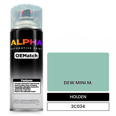 HOLDEN DEW MINI M. 2C034 | OEMatch Automotive Spraycan