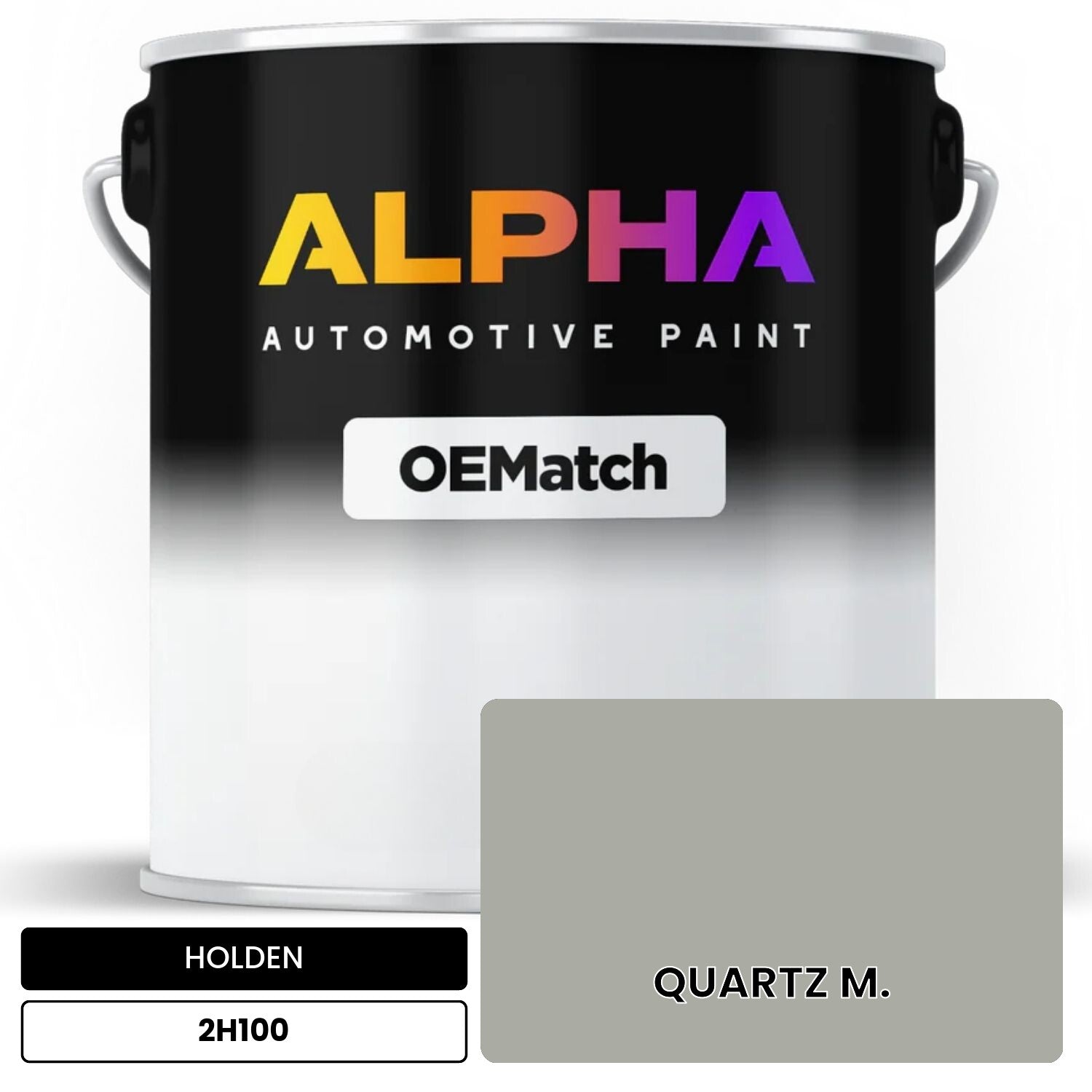 HOLDEN QUARTZ M. 2H100 OEMatch Basecoat