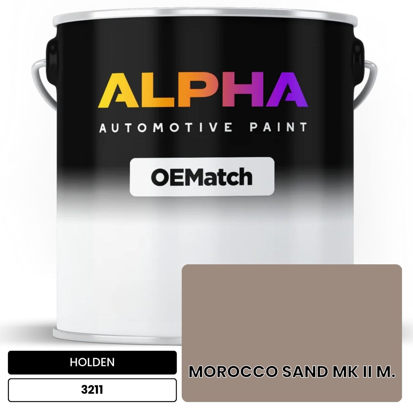 HOLDEN MOROCCO SAND MK II M. 3211 OEMatch Basecoat