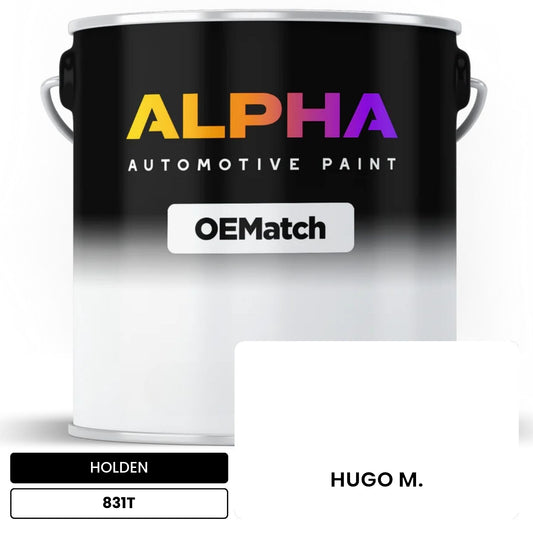 HOLDEN HUGO M. 831T OEMatch Basecoat