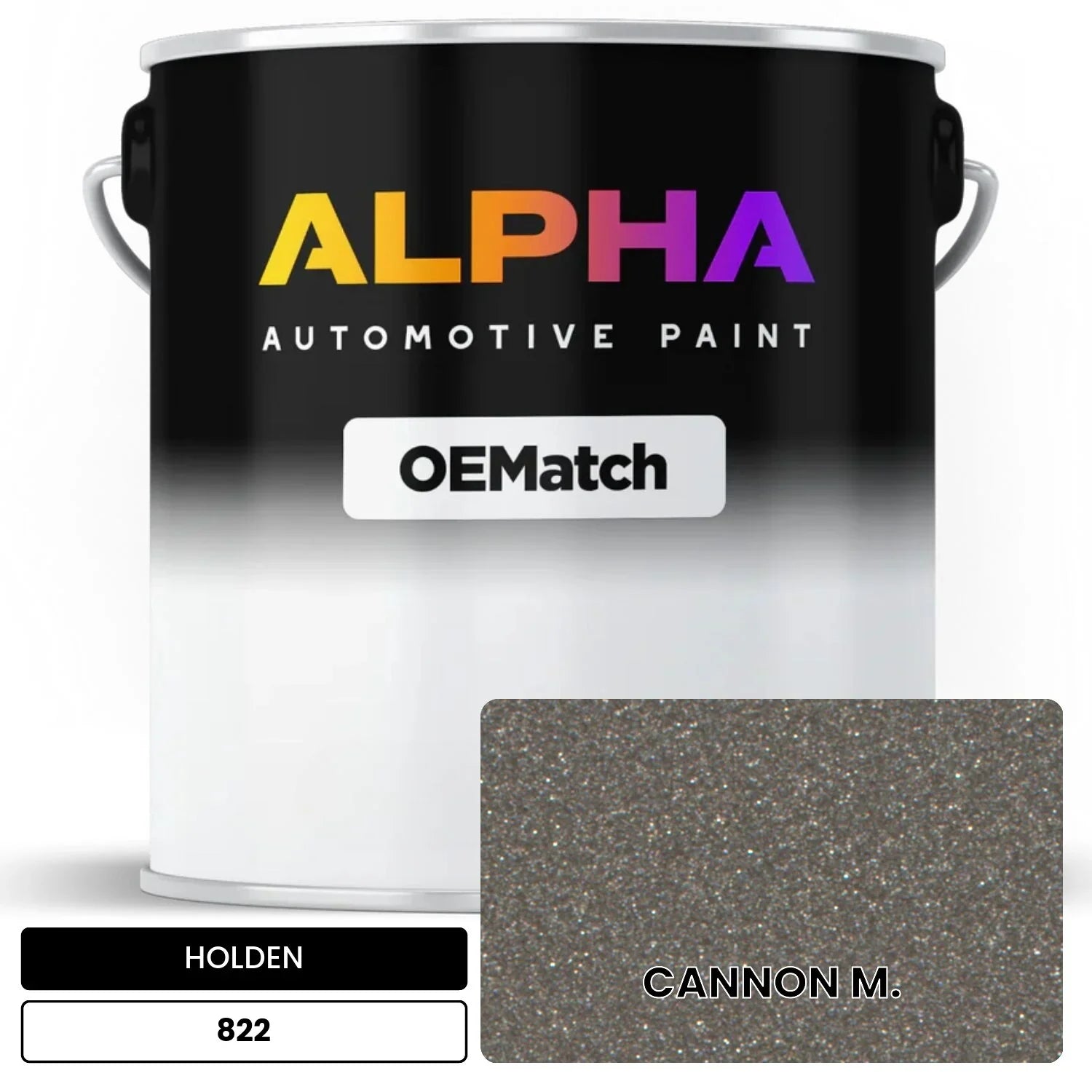 HOLDEN CANNON M. 822 OEMatch Basecoat