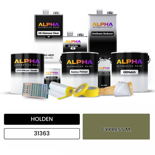HOLDEN CYPRESS M. 31363 OEMatch Vehicle Paint Kit