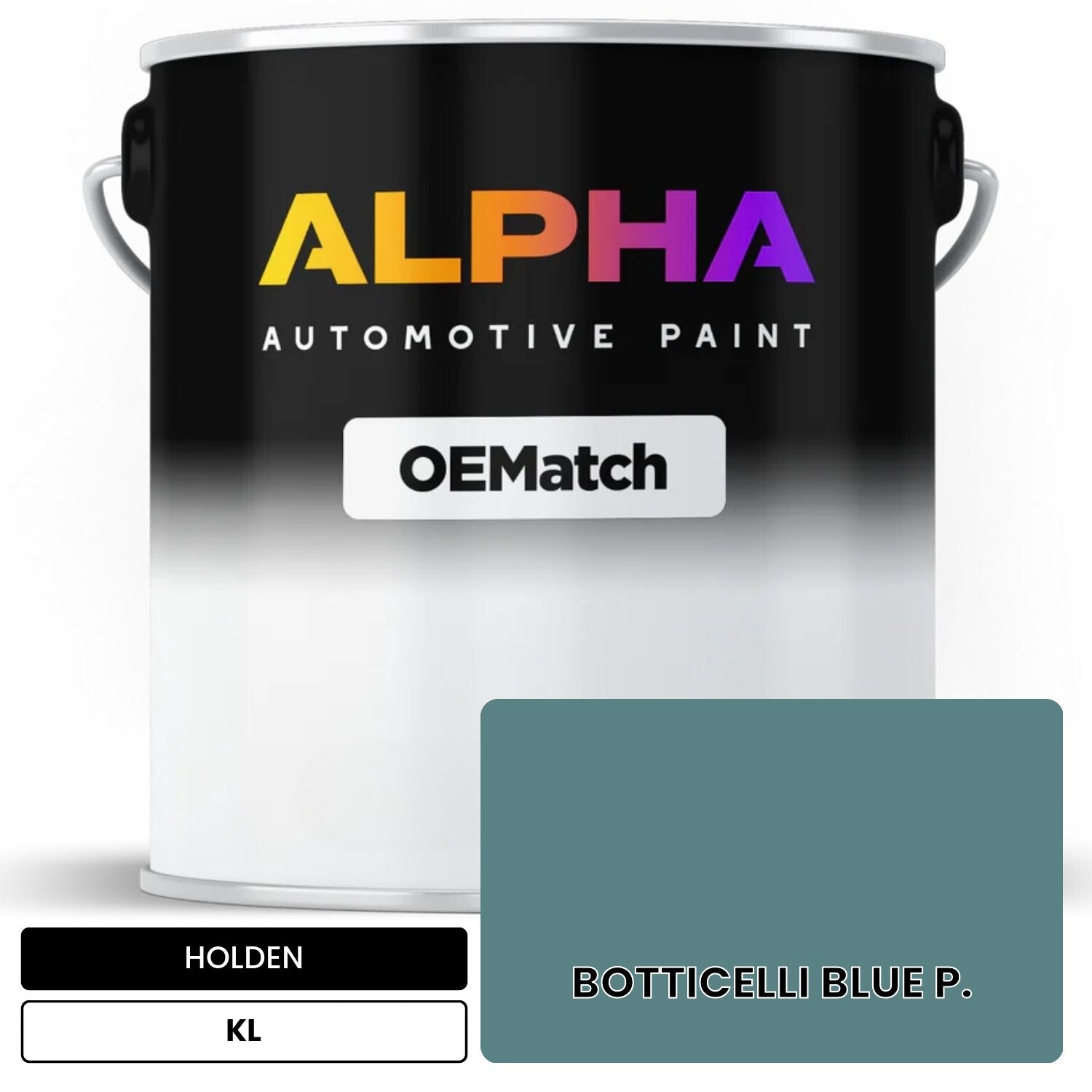 HOLDEN BOTTICELLI BLUE P. KL OEMatch Basecoat