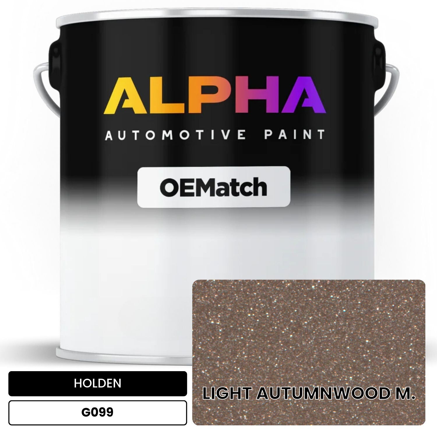 HOLDEN LIGHT AUTUMNWOOD M. G099 OEMatch Basecoat