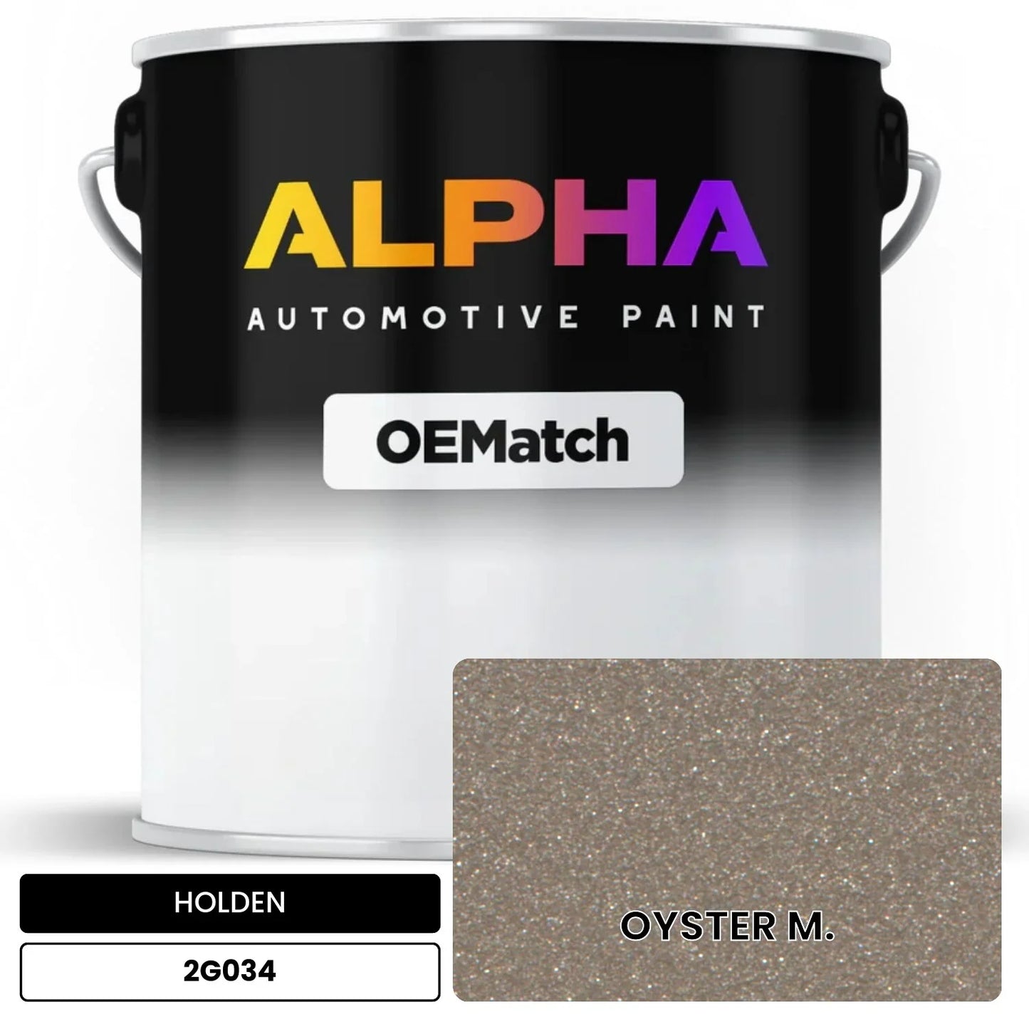 HOLDEN OYSTER M. 2G034 OEMatch Basecoat