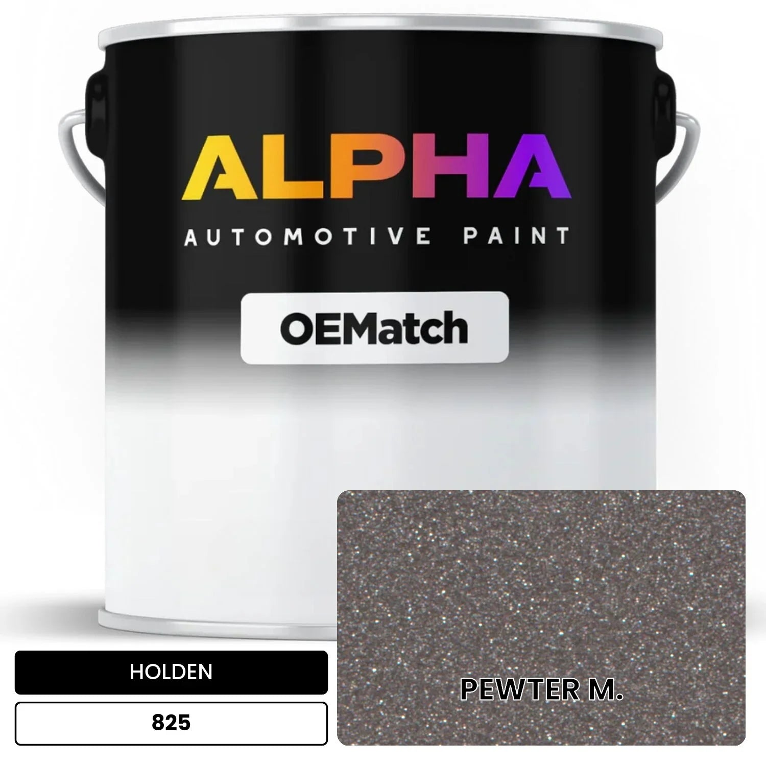 HOLDEN PEWTER M. 825 OEMatch Basecoat