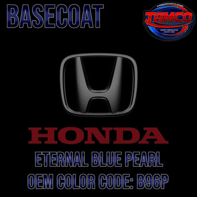 Honda Eternal Blue Pearl | B96P | 2000-2005 | OEM Basecoat - The Spray Source - Tamco Paint Manufacturing