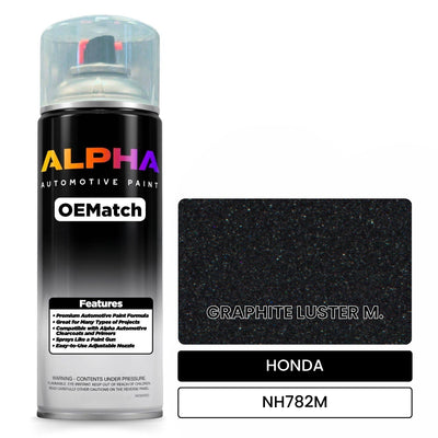 HONDA GRAPHITE LUSTER M. NH782M | OEMatch Automotive Spraycan