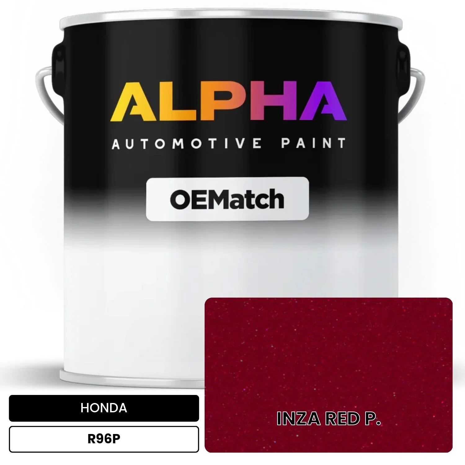 HONDA INZA RED P. R96P | OEMatch Automotive Basecoat – The Spray Source