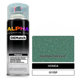 HONDA MIDORI GREEN P. GY16P | OEMatch Automotive Spraycan