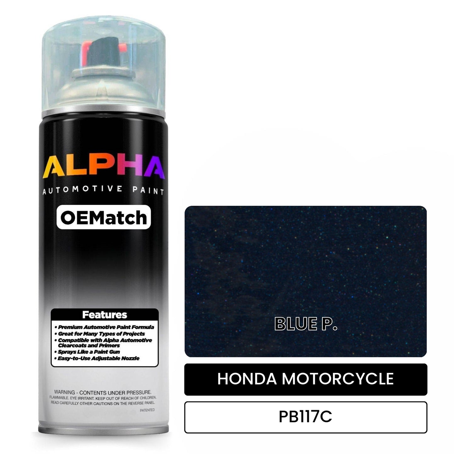 HONDA MOTORCYCLE  PB117C OEMatch Spraycan
