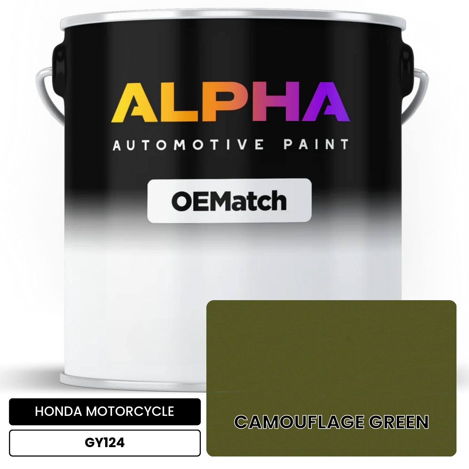HONDA MOTORCYCLE  GY124 OEMatch Basecoat