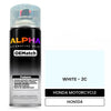 HONDA MOTORCYCLE WHITE - 2C HON104 | OEMatch Automotive Spraycan