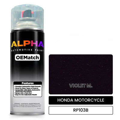 HONDA MOTORCYCLE VIOLET M. RP103B | OEMatch Automotive Spraycan