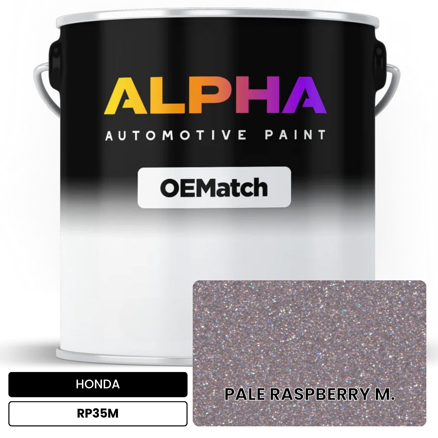 HONDA PALE RASPBERRY M. RP35M OEMatch Basecoat