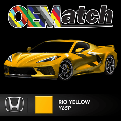Honda Rio Yellow | OEM Drop-In Pigment - The Spray Source - Alpha Pigments