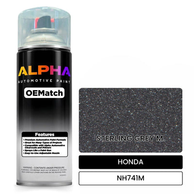 HONDA STERLING GREY M. NH741M | OEMatch Automotive Spraycan