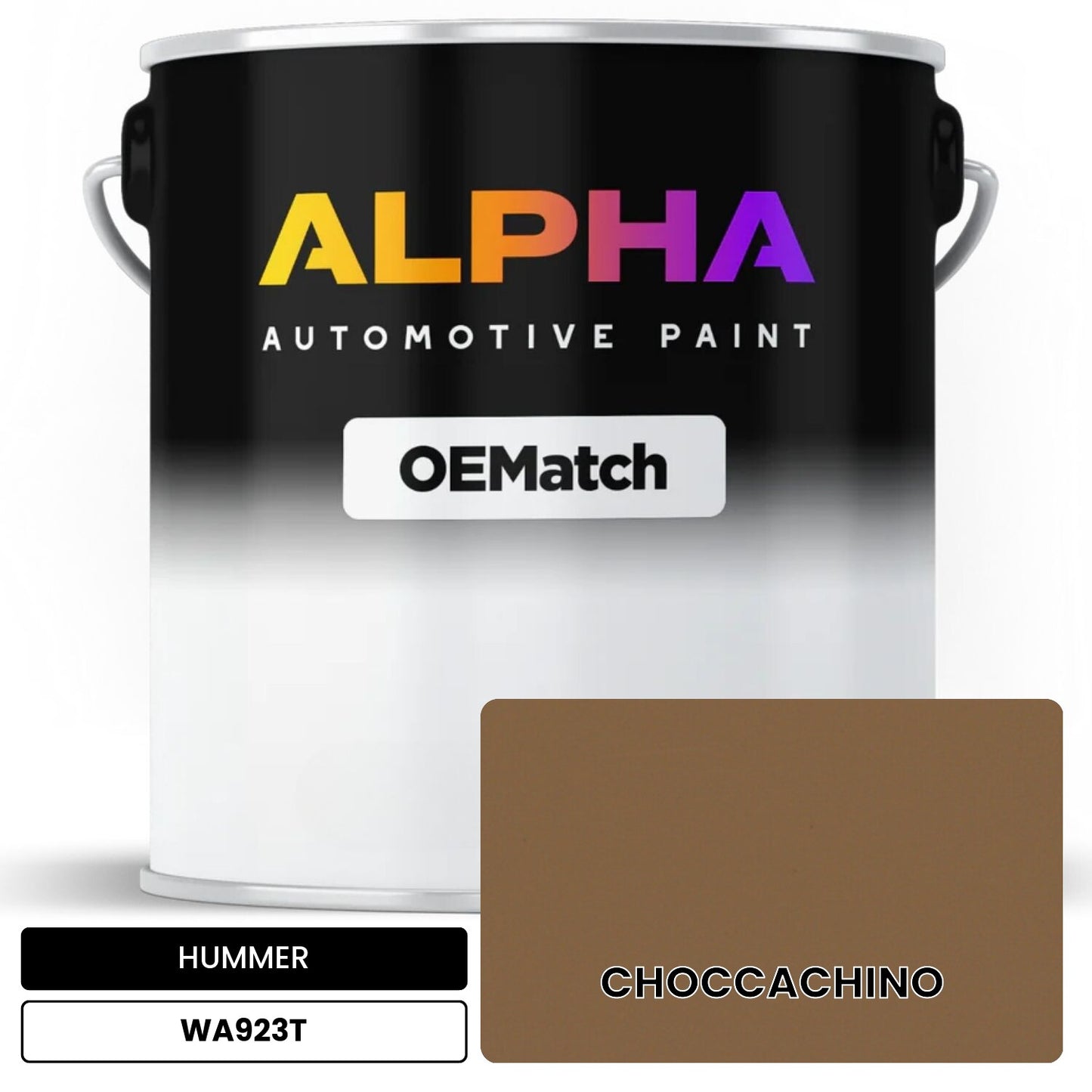 HUMMER CHOCCACHINO WA923T OEMatch Basecoat