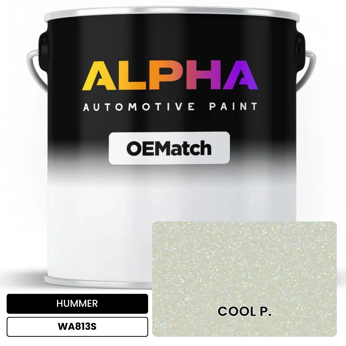 HUMMER COOL P. WA813S OEMatch Basecoat