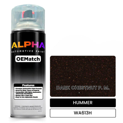 HUMMER DARK CHESTNUT P. M. WA613H | OEMatch Automotive Spraycan