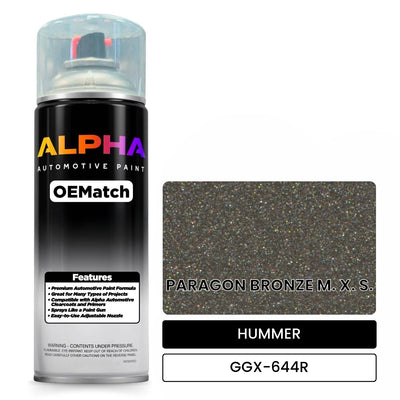 HUMMER PARAGON BRONZE M. X. S. GGX-644R | OEMatch Automotive Spraycan