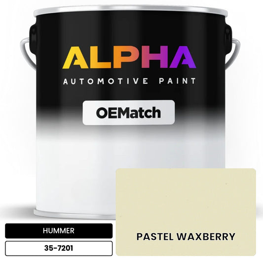 HUMMER PASTEL WAXBERRY 35-7201 OEMatch Basecoat