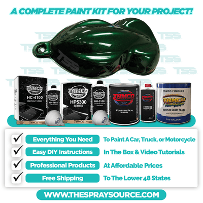 Hustlin Candy Pearl Medium Car Kit (Black Ground Coat) - The Spray Source - Tamco Paint