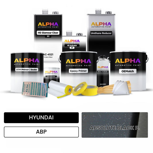 HYUNDAI ABSOLUTE BLACK P. ABP OEMatch Vehicle Paint Kit
