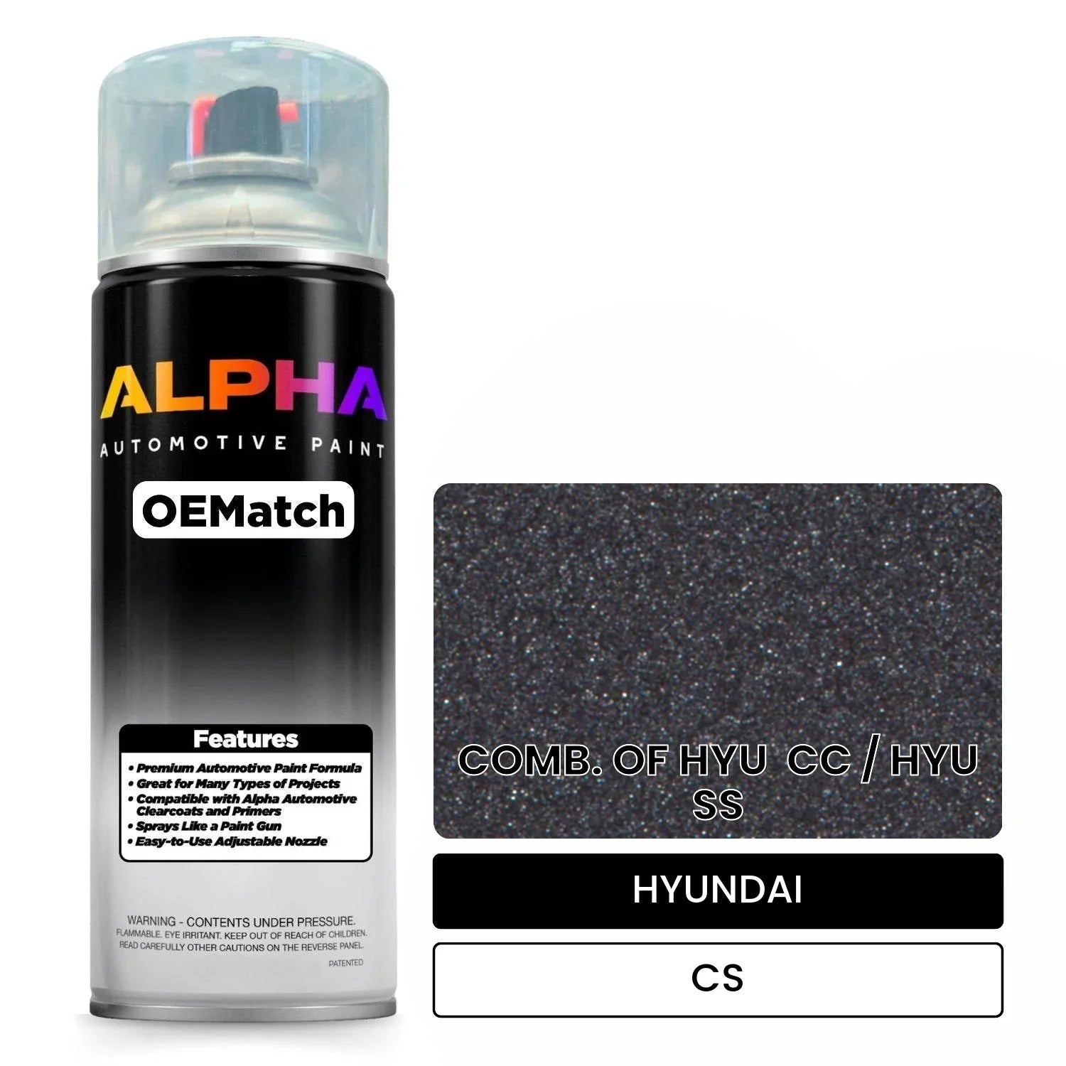 HYUNDAI COMB. OF HYU  CC / HYU  SS CS OEMatch Spraycan