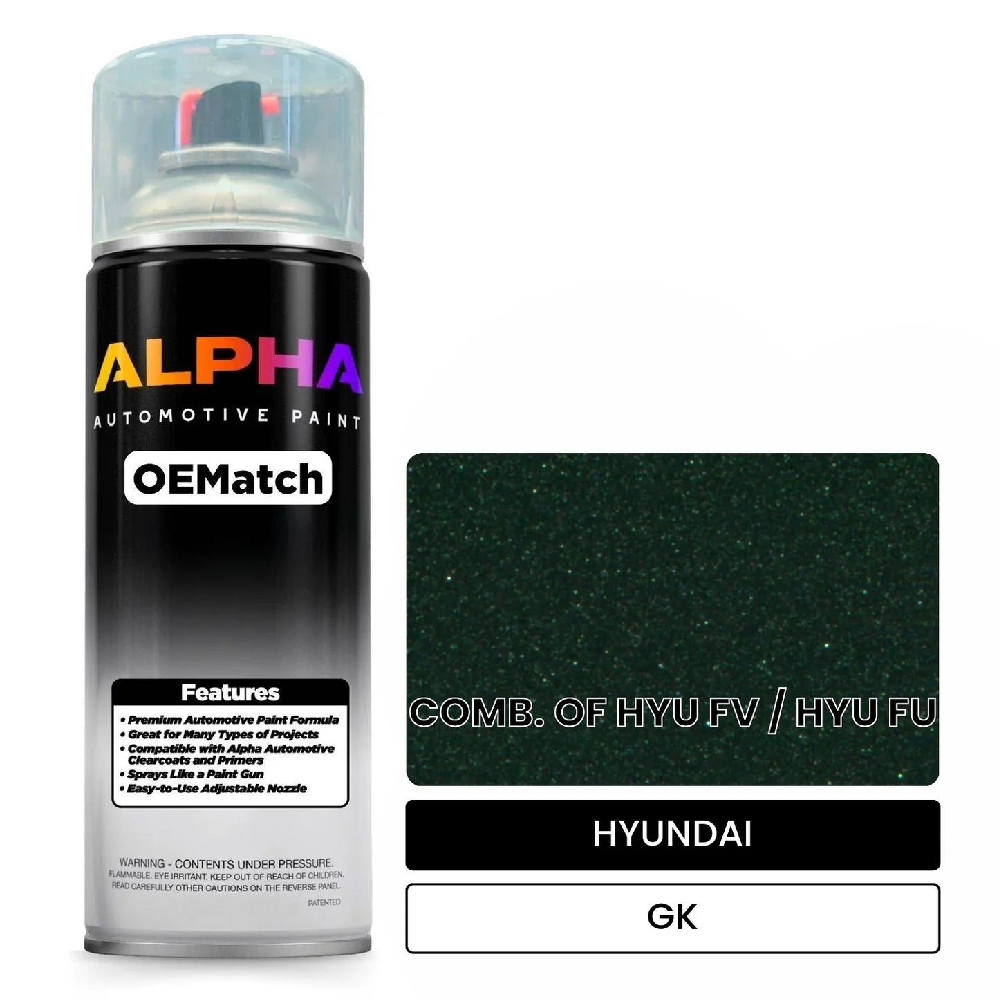 HYUNDAI COMB. OF HYU FV / HYU FU GK OEMatch Spraycan