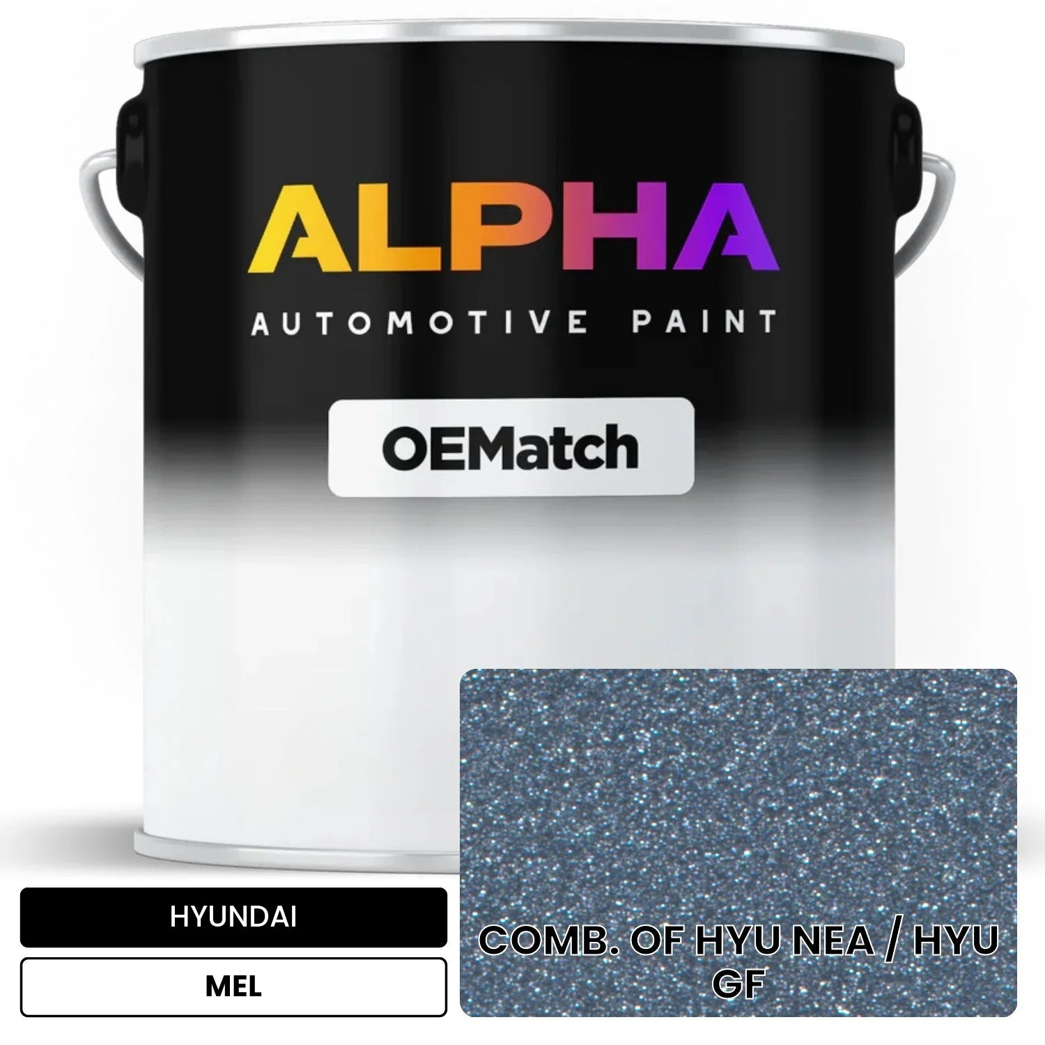 HYUNDAI COMB. OF HYU NEA / HYU GF MEL OEMatch Basecoat